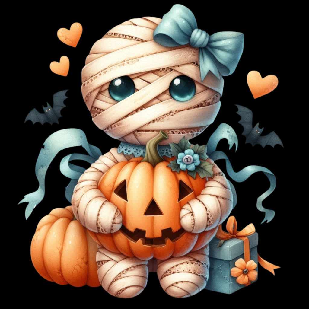 30 Cute Animal Mummy PNG Bundle