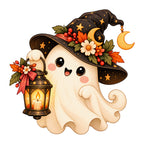 Cute Halloween Clipart Bundle, 63 PNG SVG, Cozy Fall Clipart, Kawaii Ghost Black Cat Pumpkin, Transparent PNG, Commercial Use Download