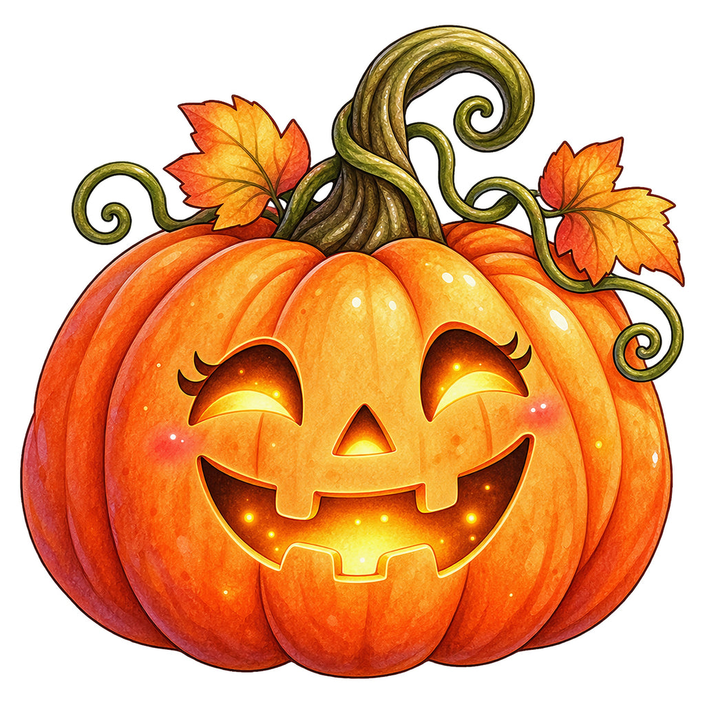 20 Cute Watercolor Halloween Clipart Bundle – PNG, SVG & JPG