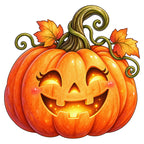 20 Cute Watercolor Halloween Clipart Bundle – PNG, SVG & JPG