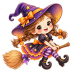 20 Cute Watercolor Halloween Clipart Bundle – PNG, SVG & JPG