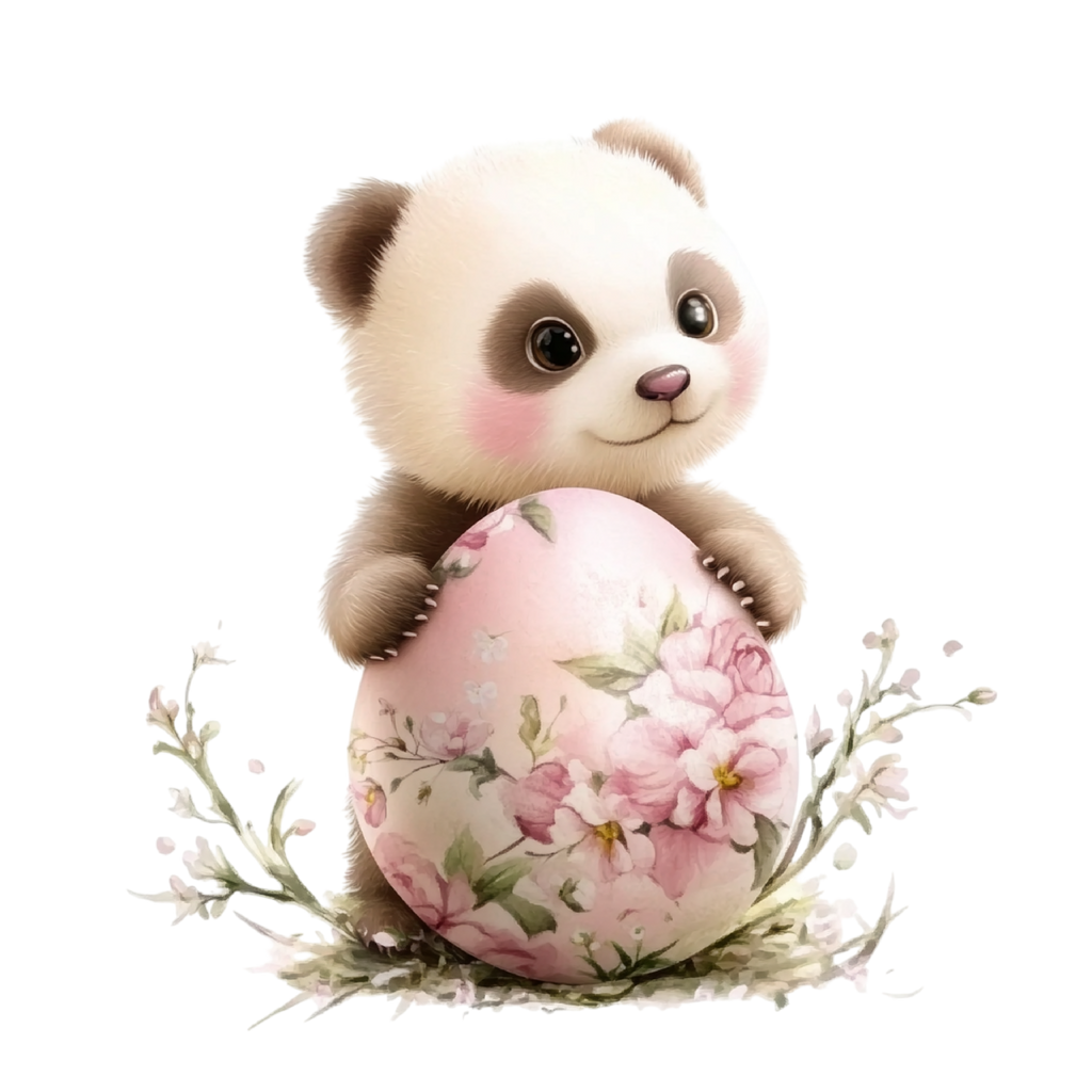 26 Funny Pink Easter PNG Clipart