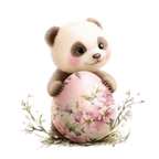 26 Funny Pink Easter PNG Clipart