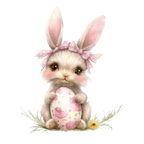26 Funny Pink Easter PNG Clipart