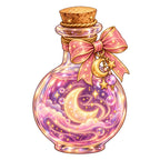 34 Pink Halloween Elements Clipart PNG Bundle, Coquette Ghost, Witch Cat, Potion Bottles, Disco Ball, Transparent PNG 300 DPI