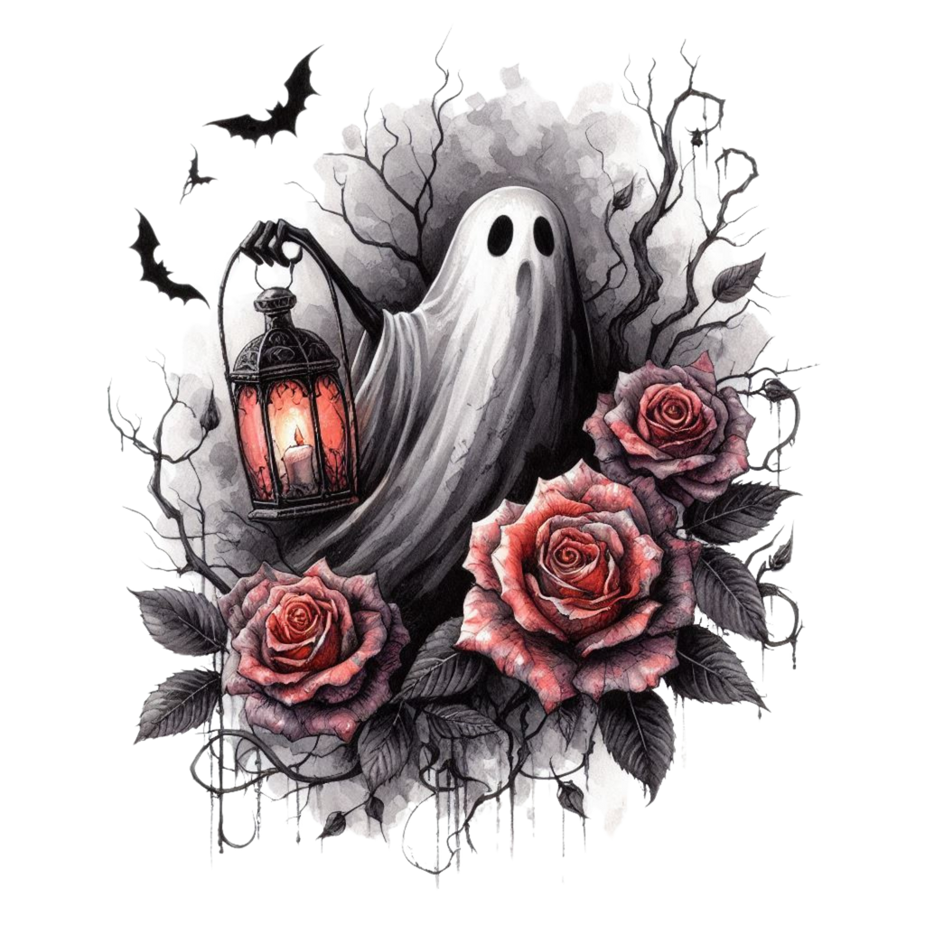 21 Spooky Ghost Halloween Pumpkin PNG Clipart