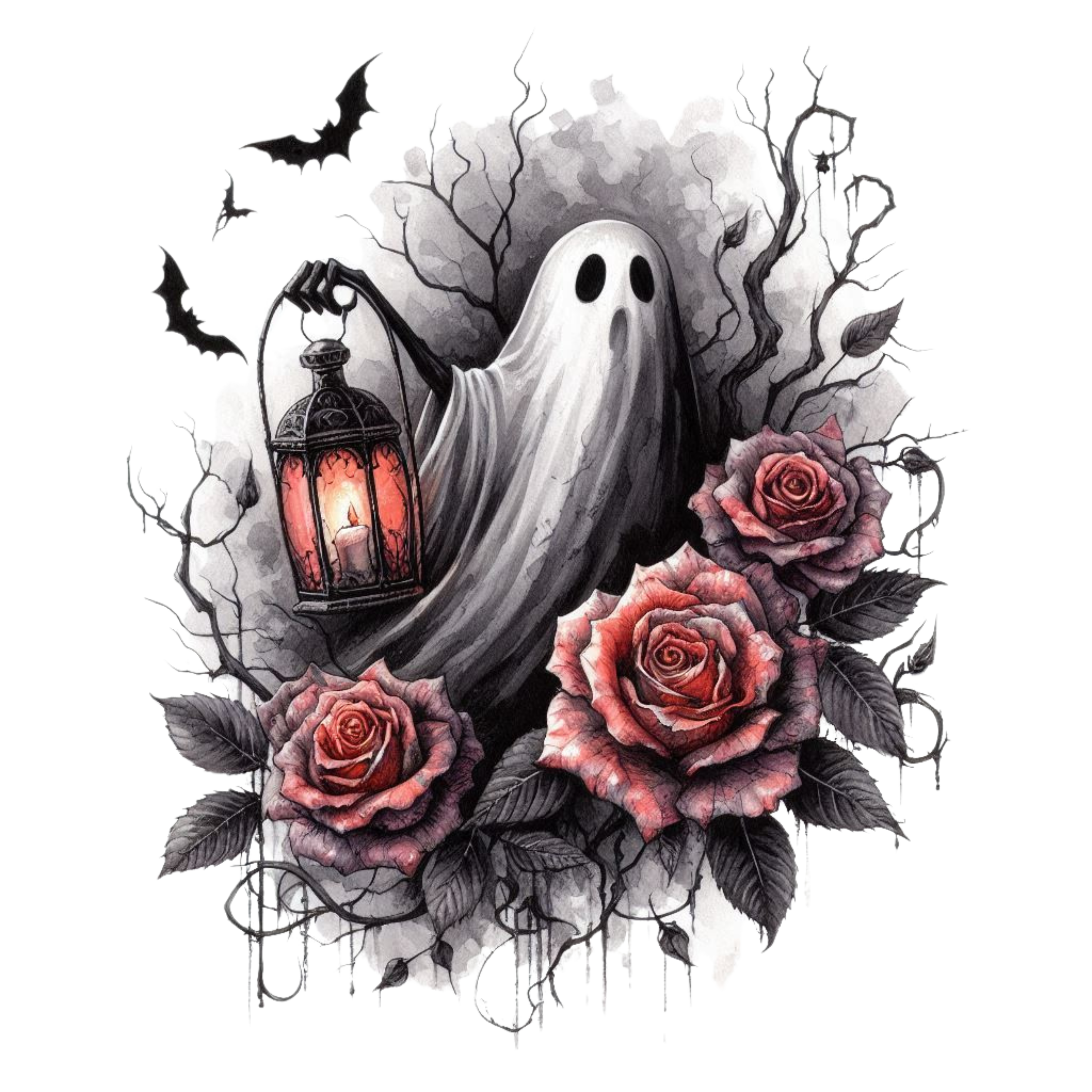 21 Spooky Ghost Halloween Pumpkin PNG Clipart