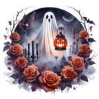 21 Spooky Ghost Halloween Pumpkin PNG Clipart