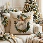 12 Beautiful Christmas Angel Clipart PNG Bundle