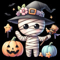 30 Cute Animal Mummy PNG Bundle