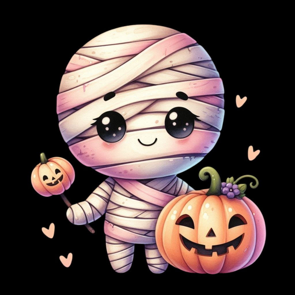 30 Cute Animal Mummy PNG Bundle