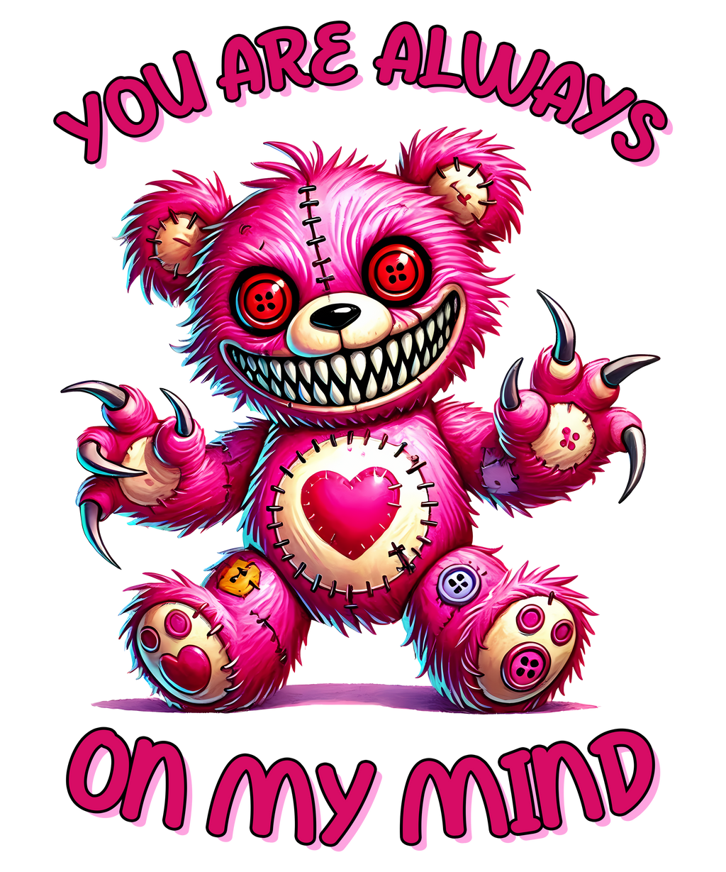14 Bear Doll Halloween Sublimation PNG Bundle