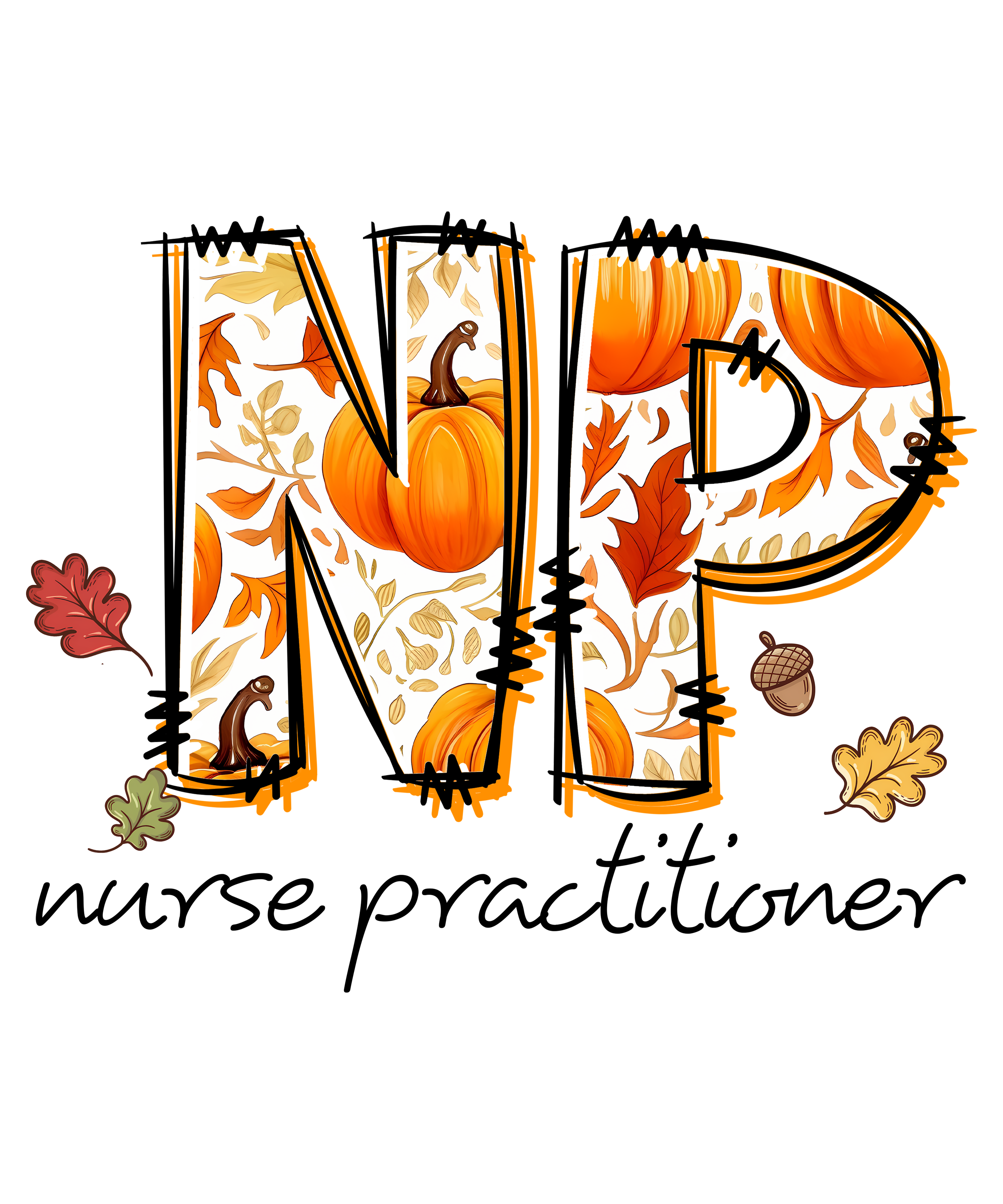 20 Thanksgiving Nurse Sublimation PNG Bundle