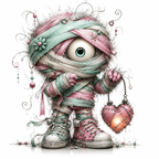 57 Cute Monster  Kawaii Spooky Clipart PNG JPG Bundle