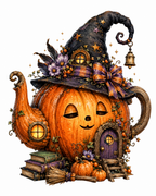 38 Whimsical Halloween Clipart  PNG JPG Bundle