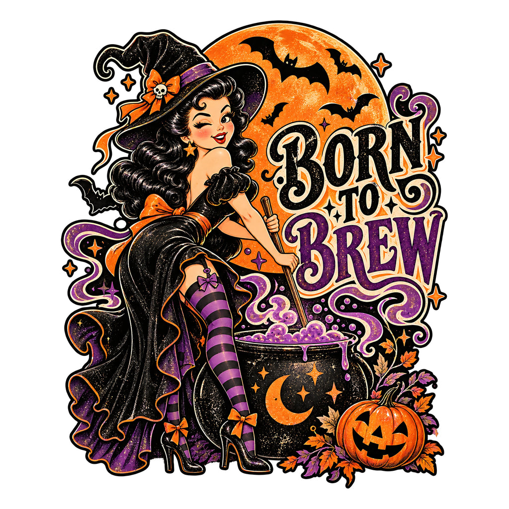 Retro Halloween Sublimation PNG Mega Bundle - 43 Designs