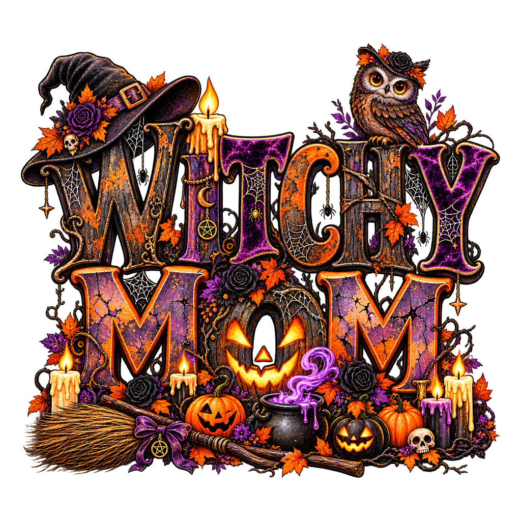 Retro Halloween Sublimation PNG Mega Bundle - 43 Designs