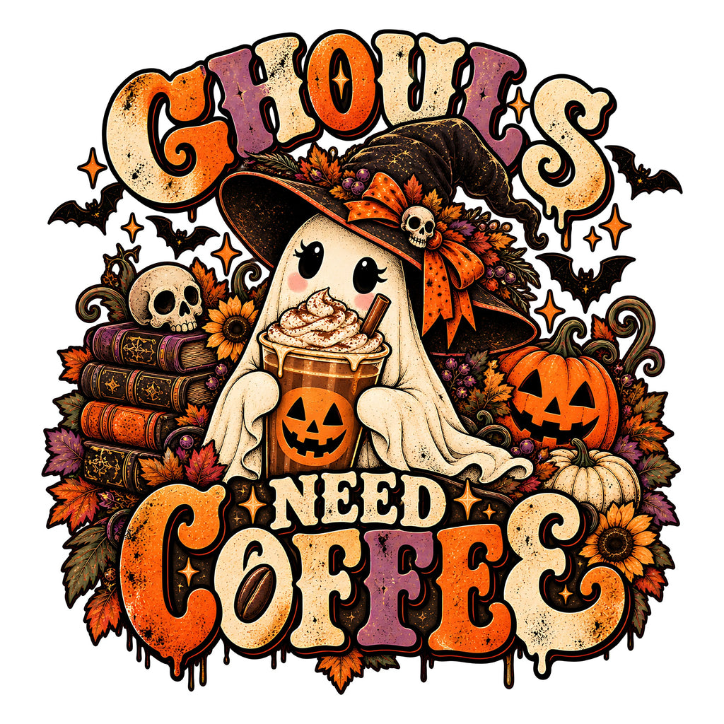 Retro Halloween Sublimation PNG Mega Bundle - 43 Designs