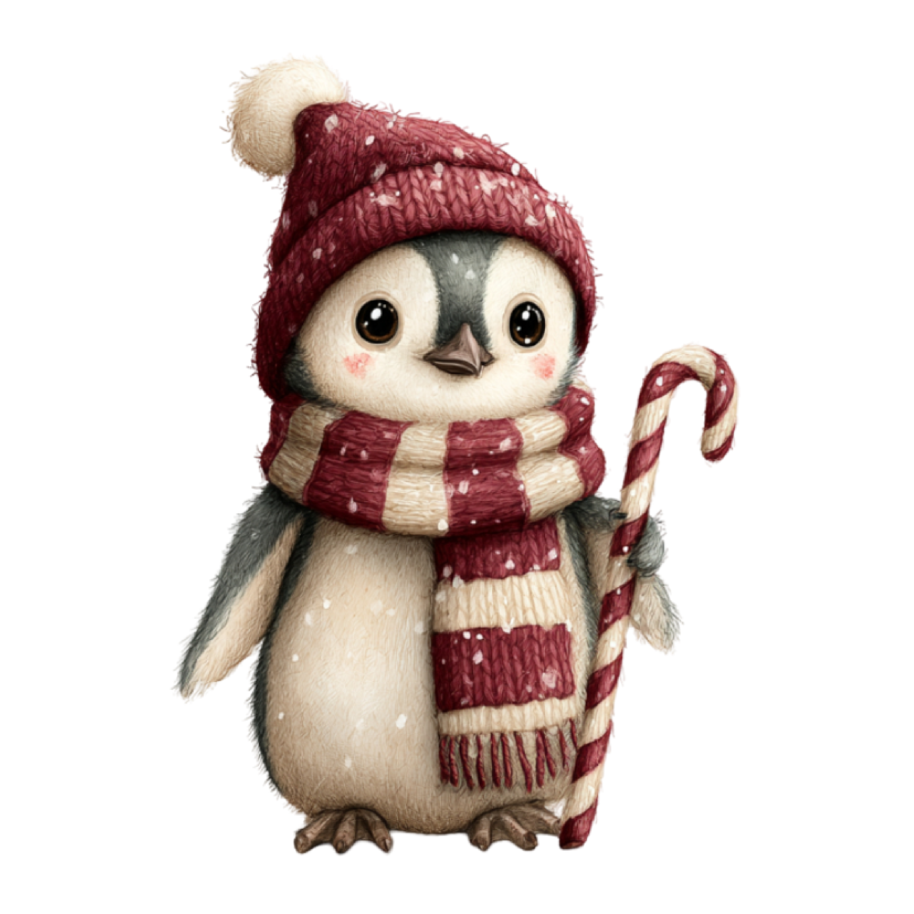 25 Whimsical Christmas PNG Clipart Bundle