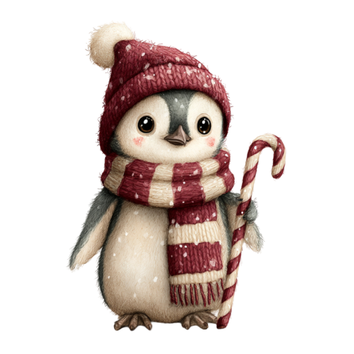 25 Whimsical Christmas PNG Clipart Bundle