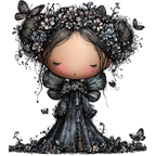 20 Whimsical Summer Witch PNG Clipart