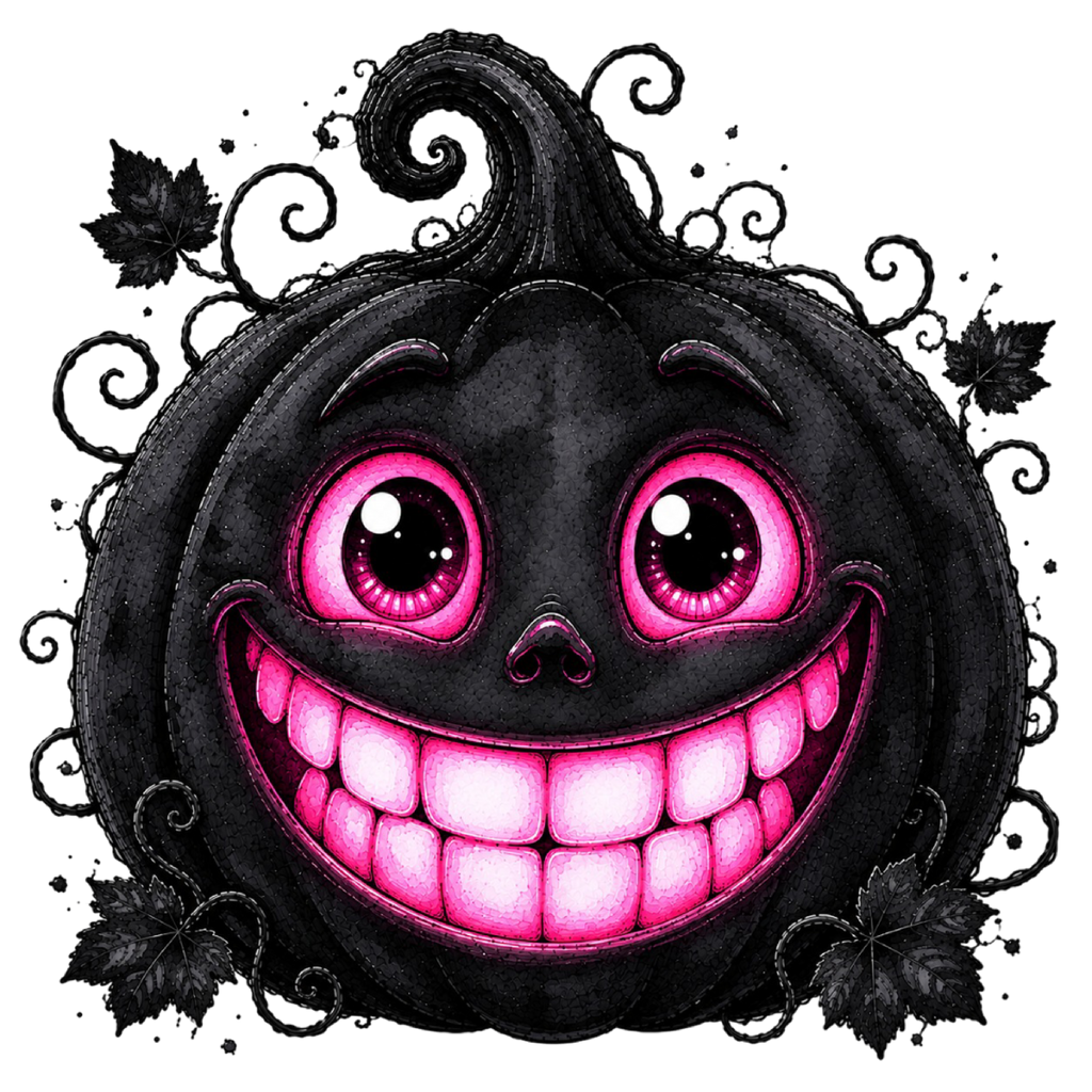 30 Funny Halloween Pumpkin PNG Clipart Bundle