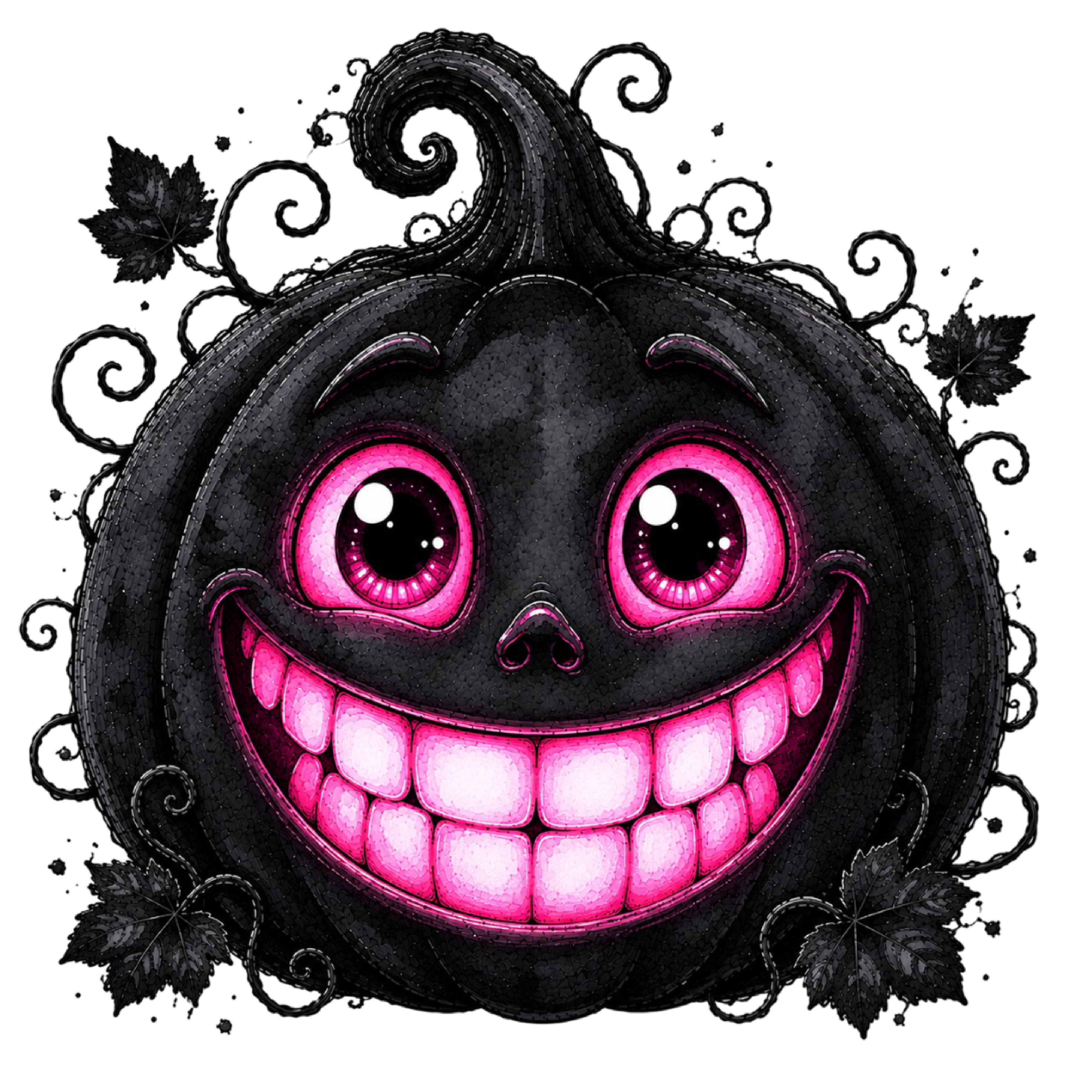 30 Funny Halloween Pumpkin PNG Clipart Bundle