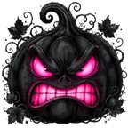 30 Funny Halloween Pumpkin PNG Clipart Bundle