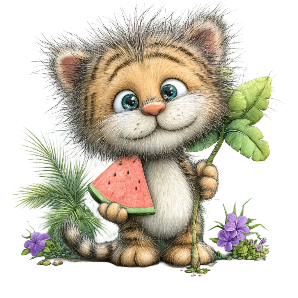 98 Baby Jungle Animals PNG Clipart Bundle