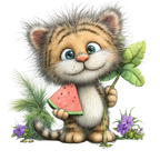 98 Baby Jungle Animals PNG Clipart Bundle