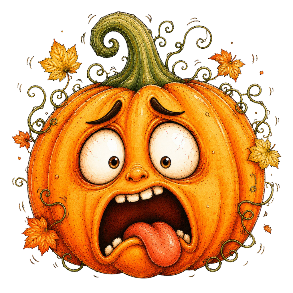 30 Funny Halloween Pumpkin PNG Clipart Bundle