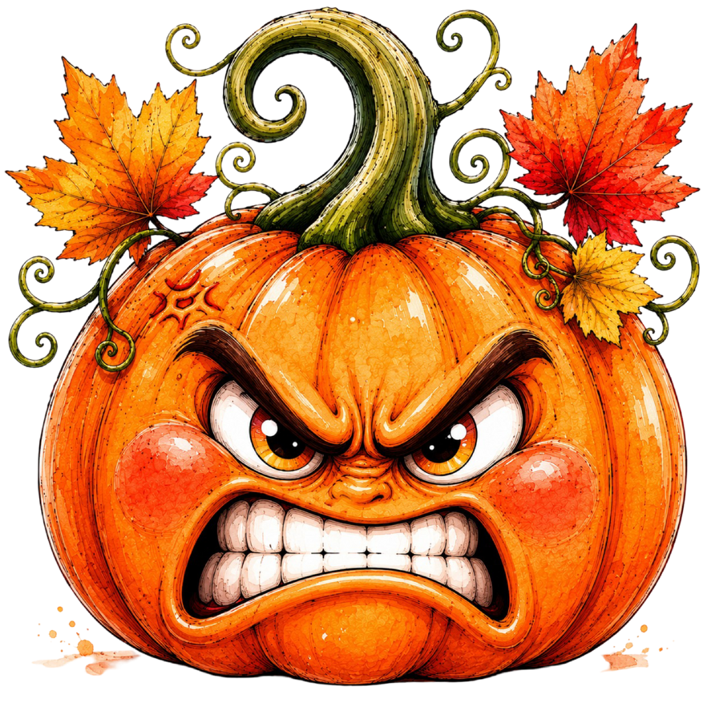 30 Funny Halloween Pumpkin PNG Clipart Bundle