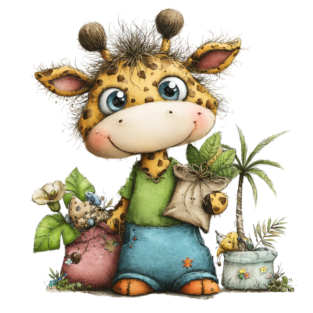 98 Baby Jungle Animals PNG Clipart Bundle