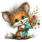 98 Baby Jungle Animals PNG Clipart Bundle