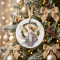 12 Beautiful Christmas Angel Clipart PNG Bundle