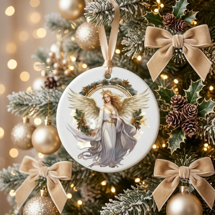 12 Beautiful Christmas Angel Clipart PNG Bundle
