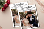 Wedding Newspaper Program, Editable Canva Template, Custom Poster (Digital Download)