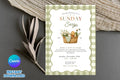Sunday Soup Swap Invitation Template, Cozy Potluck Dinner Party (Digital Download)