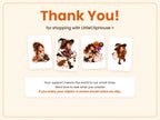 20 Whimsical Halloween Girl Clipart, Cute Halloween Clip Art PNG JPG, Witch Girl, Pumpkin, Black Cat, Fall Girl Illustrations Bundle